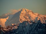 20 Annapurna South Close Up At Sunset From Kalopani Around Dhaulagiri
